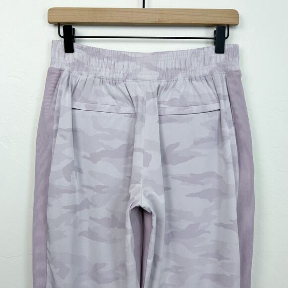 Athleta Light Purple Camo Brooklyn Warm Lined Joggers - Picture 7 of 11